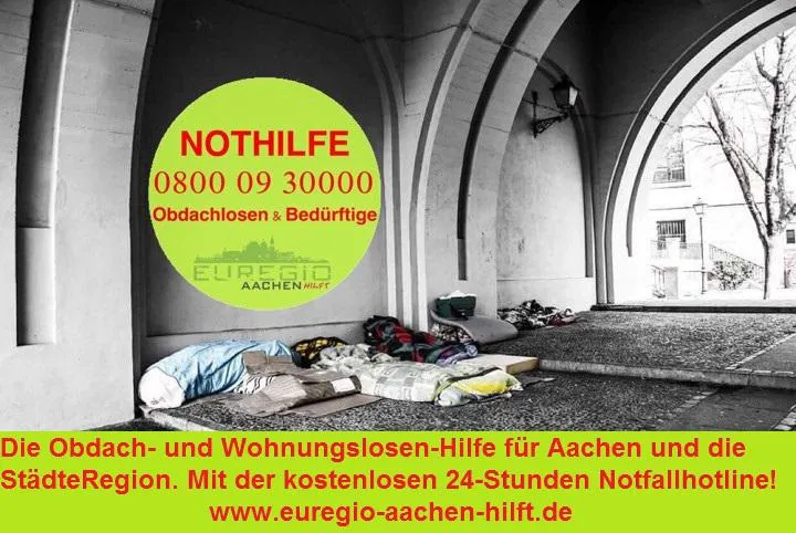 Bild: Sauberes Trinkwasser für Aachens Obdachlose