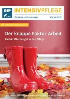 GIP-Pro Vita-Magazin Herbst 2012 erschienen Bild: GIP-Pro Vita-Magazin Herbst 2012 erschienen