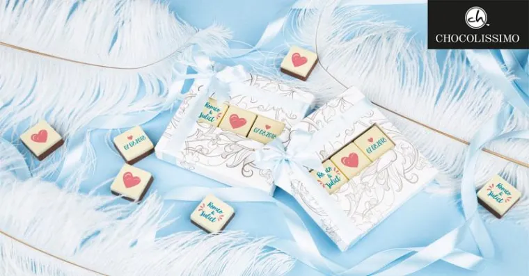 Bild: Zauberhafte Traumhochzeiten mit Gastgeschenken von CHOCOLISSIMO