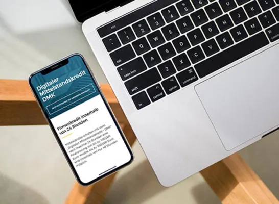 Bild: Der digitale Weg zur Unternehmensfinanzierung: Mit dem Digitalen Mittelstandskredit