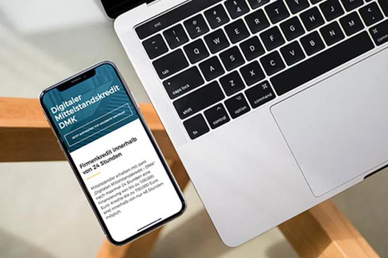 Bild: Der digitale Weg zur Unternehmensfinanzierung: Mit dem Digitalen Mittelstandskredit