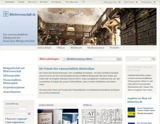 Bild: Portal für wissenschaftliches Bibelstudium