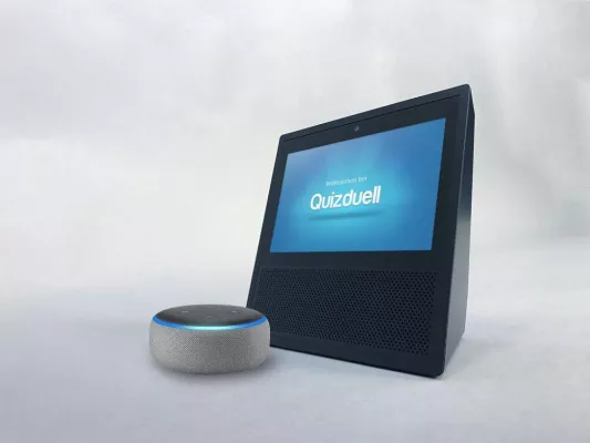 Bild: Quizduell jetzt auch über Amazon Alexa spielen