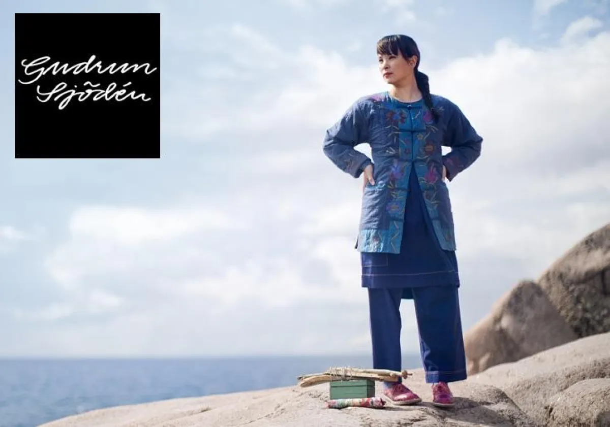 Blaue Jungfrau : Naturmode von Gudrun Sjödén