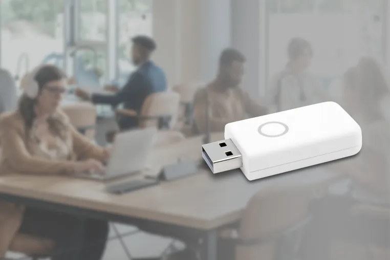 Bild: infsoft präsentiert kompaktes BLE-Gateway mit USB-Anschluss