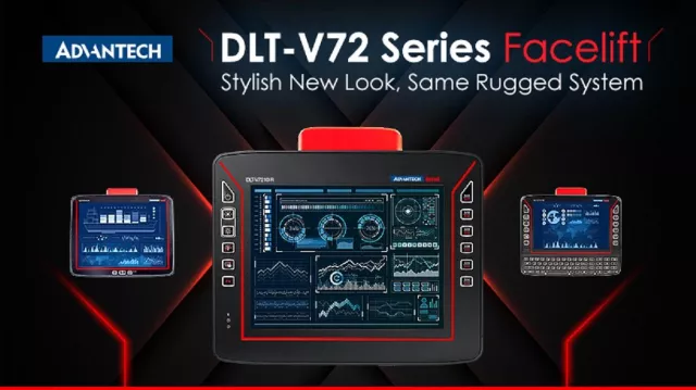 Bild: DLT-V72 Facelift Serie: Neues Design für die Fahrzeug-Terminals von Advantech