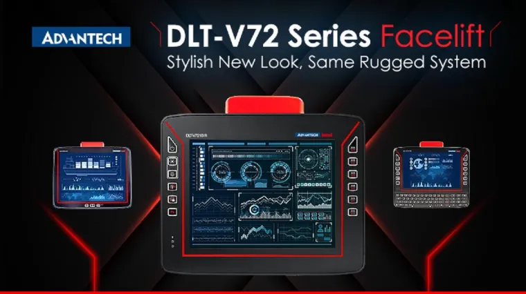 Bild: DLT-V72 Facelift Serie: Neues Design für die Fahrzeug-Terminals von Advantech