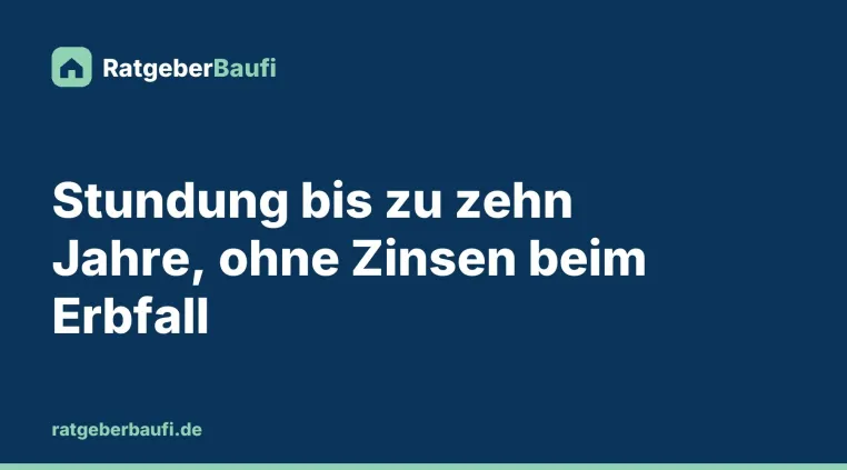 Bild: Erbschaftsteuer auf vermietete Häuser: Wann das Finanzamt bis zu zehn Jahre stundet