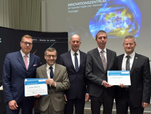 Bild: Innovationszentrum für Quantenoptik und Sensorik entsteht in Jena und Ilmenau