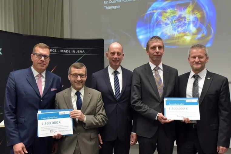 Bild: Innovationszentrum für Quantenoptik und Sensorik entsteht in Jena und Ilmenau