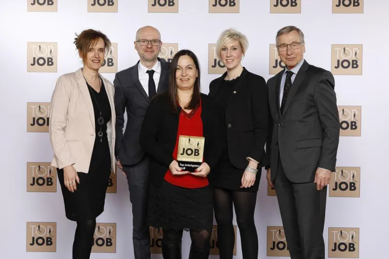 Bild: GIS AG ausgezeichnet als bester Arbeitgeber