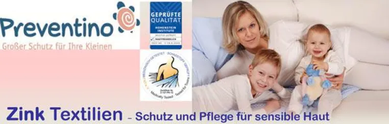 Bild: Neuartige Zink-Textilien zum Schutz und zur Pflege sensibler Haut