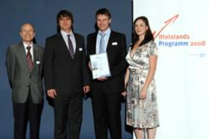 Bild: Mittelstandsprogramm 2008 - actindo zeichnet die Hamburger palmandmore GmbH aus