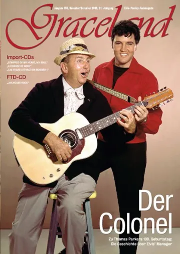 Elvis-Magazin „GRACELAND“ Nr. 190 mit GRACELAND EXTRA gratis Bild: Elvis-Magazin „GRACELAND“ Nr. 190 mit GRACELAND EXTRA gratis