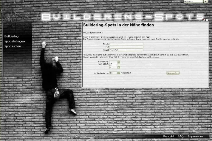 Buildering-Spots.de - Unsere ersten 100 Spots. Weiter geht’s… Bild: Buildering-Spots.de - Unsere ersten 100 Spots. Weiter geht’s…