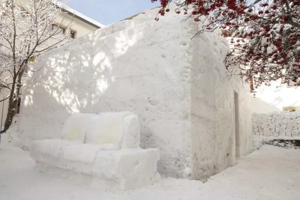 Bild: Kunstruiert konstruiert ungewöhnliche Kunsträume