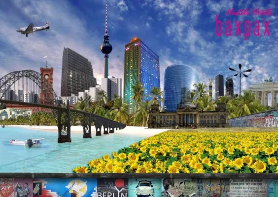 Bild: Berlinale Talent Campus! 350 Talents in Berlin. Offizieller Unterbringungspartner: baxpax Hostels Hotels