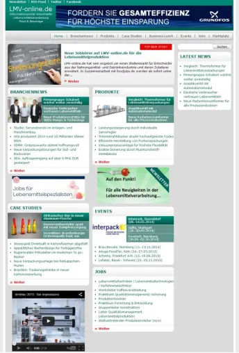 Neue Jobbörse auf LMV-online.de für die Lebensmittelproduktion Bild: Neue Jobbörse auf LMV-online.de für die Lebensmittelproduktion