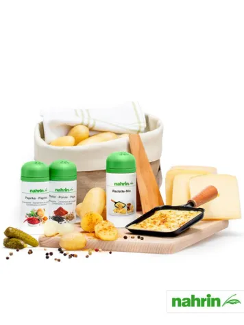 Bild: Nahrin Raclette Gewürz / Käsefondue Gewürz