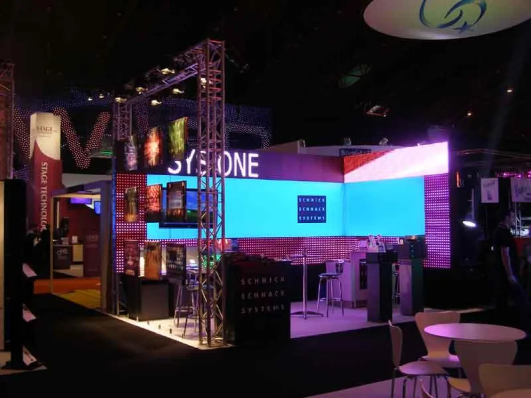 Messestand von Schnick-Schnack-Systems auf der PLASA 2009 (Foto: Schnick-Schnack-Systems)