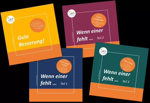 „Wenn einer fehlt …“ - 4 Hefte für mehr Wertschätzung im Betrieb Bild: „Wenn einer fehlt …“ - 4 Hefte für mehr Wertschätzung im Betrieb