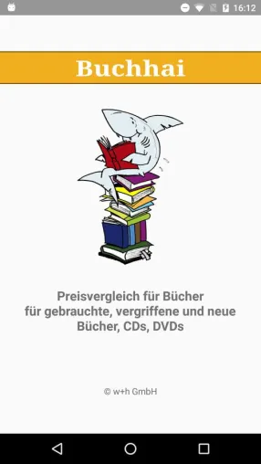 Bild: Android-App für die Buchhai-Metasuchmaschine veröffentlicht