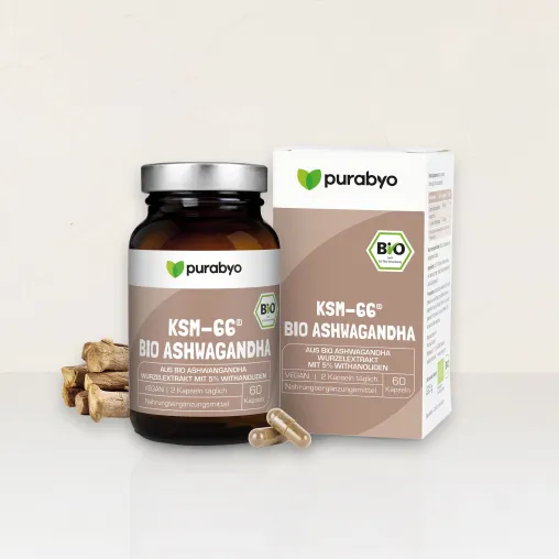 Bild: Purabyo präsentiert Bio-Ashwagandha