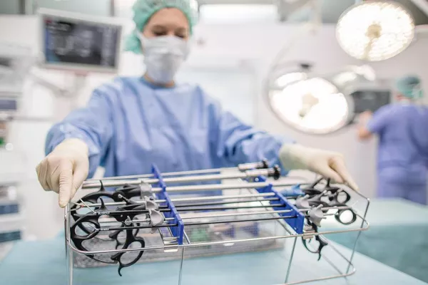 Bild: Richard Wolf präsentiert auf dem Kongress der Deutschen Gesellschaft für Chirurgie: ERAGON