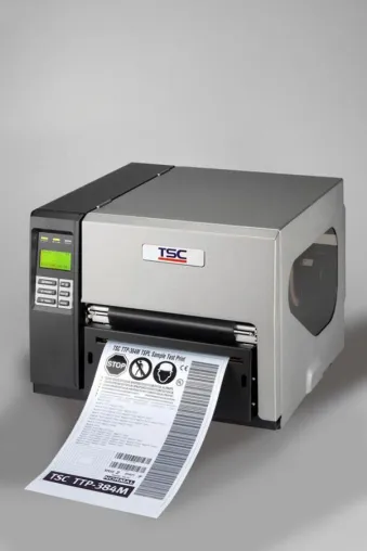 Bild: A4 drucken zum Preis von 4" - Der neue TSC Industriedrucker TTP-384M ist da