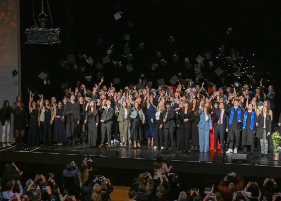 Feierlicher Abschluss an der DHBW Villingen-Schwenningen Bild: Feierlicher Abschluss an der DHBW Villingen-Schwenningen