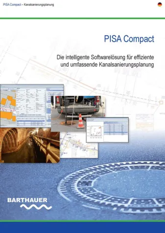 Bild: Intelligente Softwarelösung für eine effiziente Kanalsanierungsplanung.