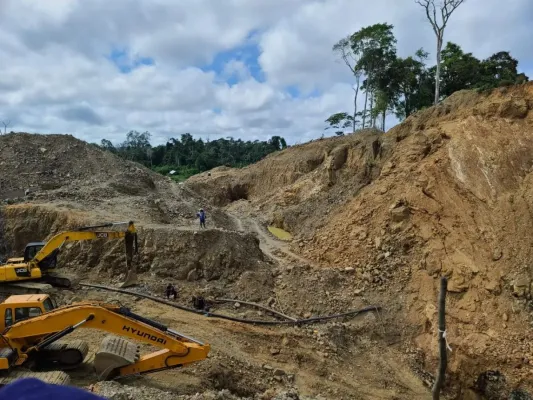 Bild: Sranan Gold trifft erneut hochgradig: 10,88 g/t - Bohr-Offensive in Suriname