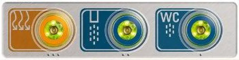 Bild: ESCHA TSL präsentiert Tasterpanel für Nasszellenbereich