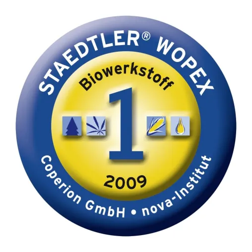 Bild: STAEDTLER erhält für WOPEX die Auszeichnung "Innovationspreis Biowerkstoff des Jahres"