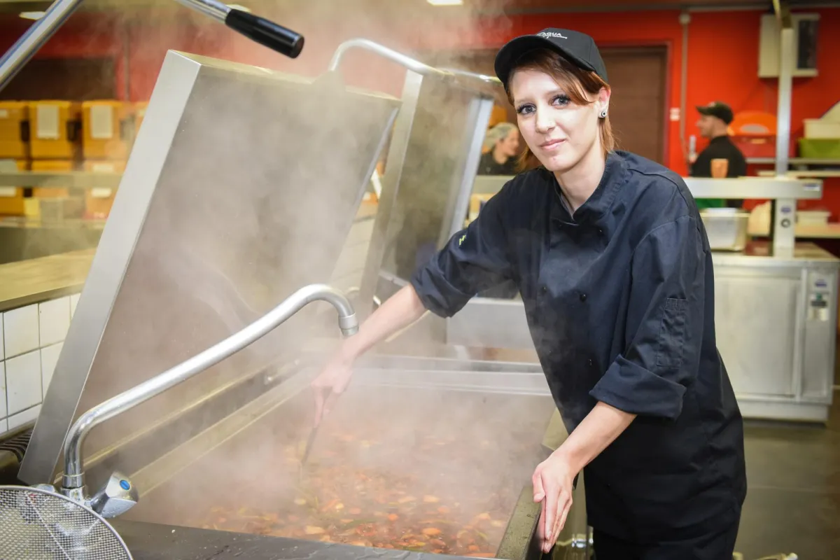 Die AQUA Gastronomie beschäftigt rund vierzig Langzeitarbeitslose