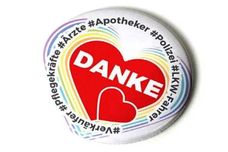 Buttonorder setzt Zeichen: Danke sagen mit Danke-Buttons Bild: Buttonorder setzt Zeichen: Danke sagen mit Danke-Buttons
