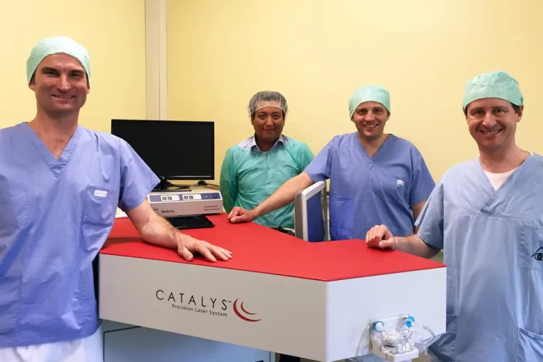 Bild: Innovative Lasertechnik zur Behandlung des Grauen Stars macht die OP präziser, sicherer und schonender