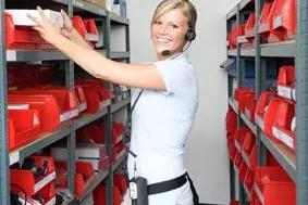 topsystem zeigt Pick by Voice Lösung topSpeech-Lydia 6.0 inklusive neuer Features auf der LogiMAT Bild: topsystem zeigt Pick by Voice Lösung topSpeech-Lydia 6.0 inklusive neuer Features auf der LogiMAT