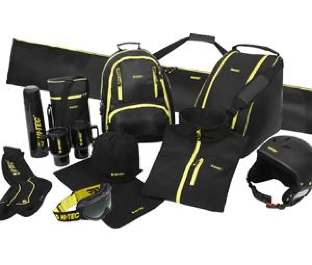 Winterkollektion: Fleece-Set, Skischuh-Tasche, Isolier-Set, Rucksack, Skibrille, Skihelm, Skischuh-Tasche, Skisocken, Skitasche, Softshell-Jacke