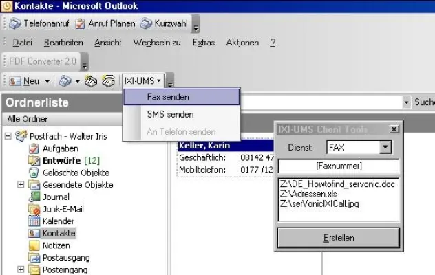 Bild: Unified Communication für Server Based Computing - serVonic IXI-Software für CITRIX Plattformen