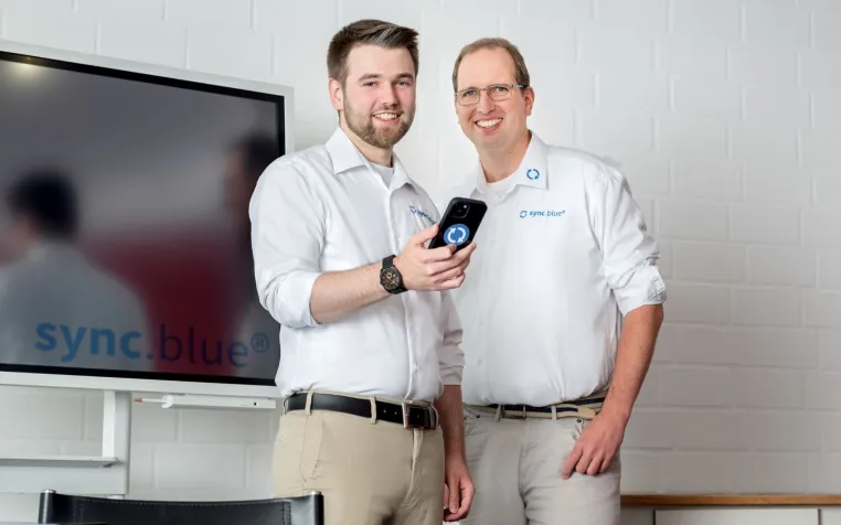 Aus phonebridge GmbH wird sync.blue GmbH – Neue Firmierung, bewährte Innovation für Kontaktmanagement Bild: Aus phonebridge GmbH wird sync.blue GmbH – Neue Firmierung, bewährte Innovation für Kontaktmanagement