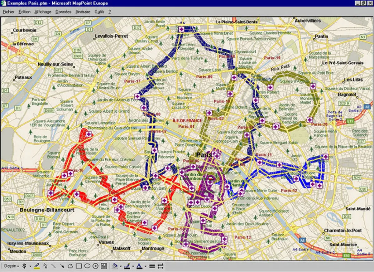 Senkt die Kosten für Fahrzeugflotten um bis zu 40 Prozent: Die Routenplanungs- und Optimierungssoftware TourSolver von Magellan Ingénierie