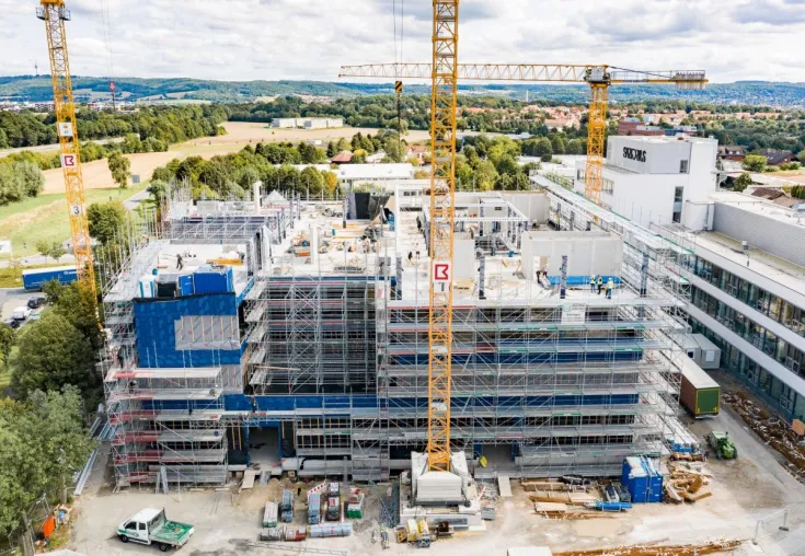 Tragende Rolle bei Neubau Bild: Tragende Rolle bei Neubau