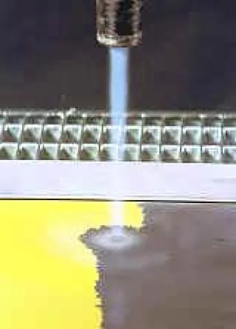 Bild: Reinigung mit Trockeneis – Maschinenreinigung