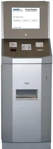 Bild: Neu bei MAXICARD: Kiosk-System