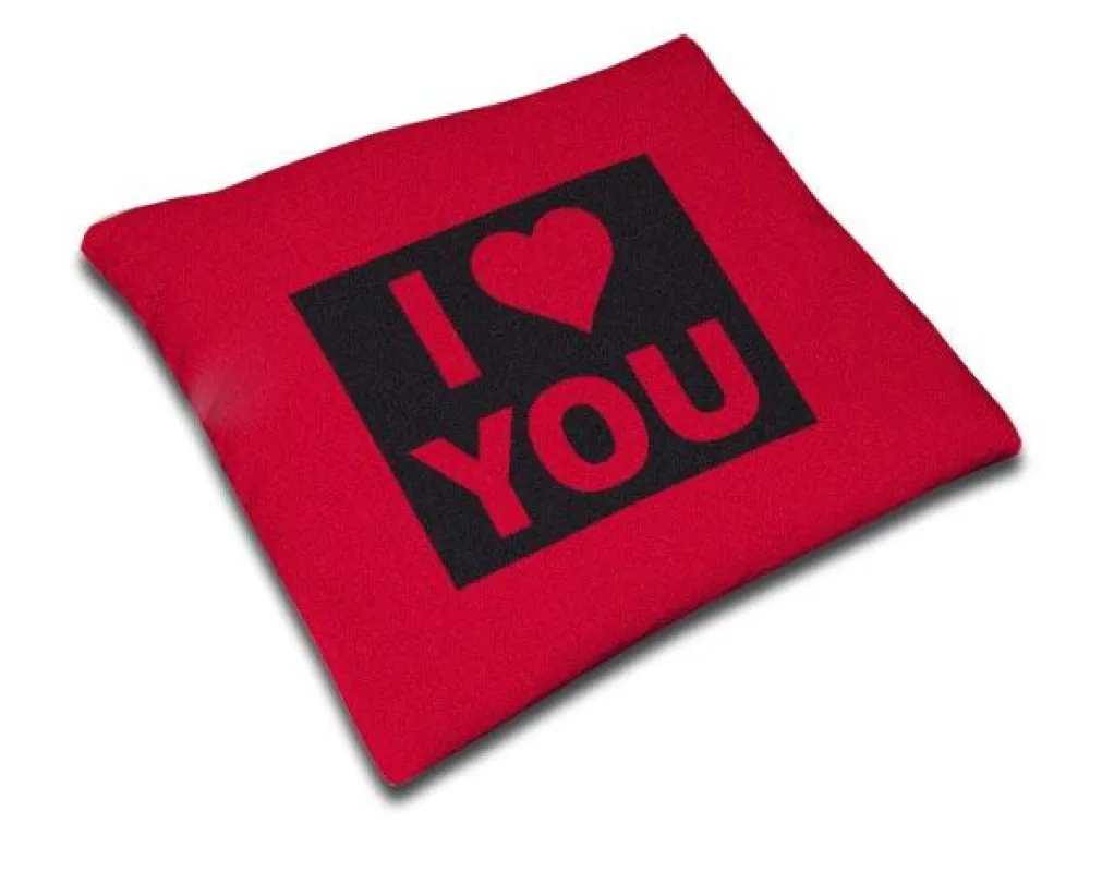 Kirschkernkissen I love you