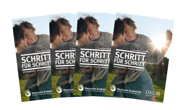 Bild: 2015: „Schritt für Schritt“ Krebs aktiv vorbeugen