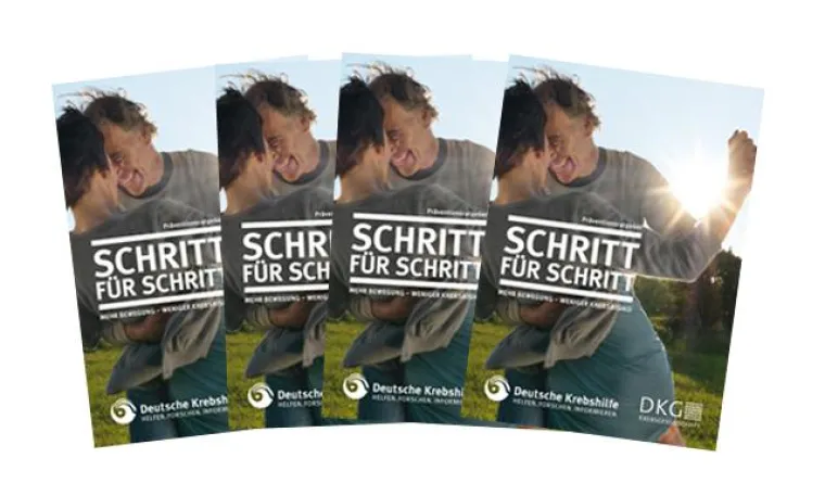 Bild: 2015: „Schritt für Schritt“ Krebs aktiv vorbeugen