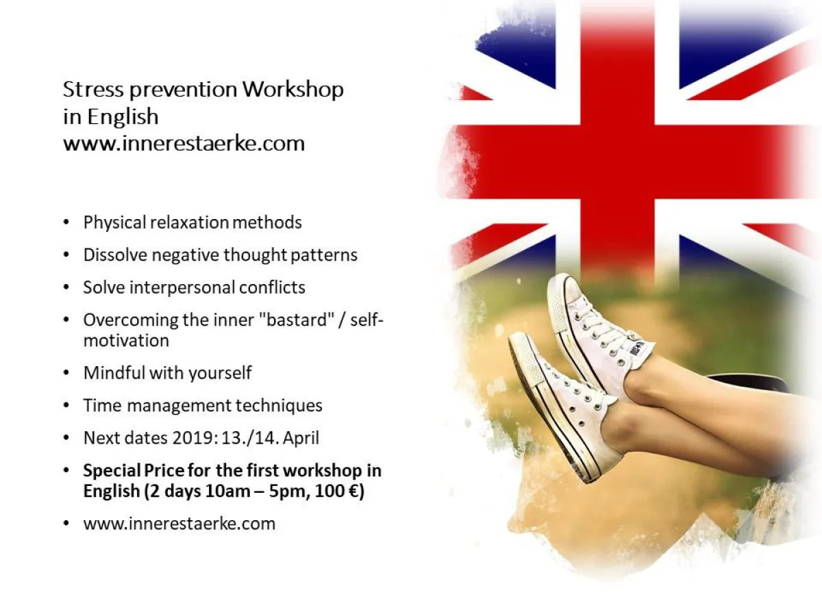 Stressmanagement in English