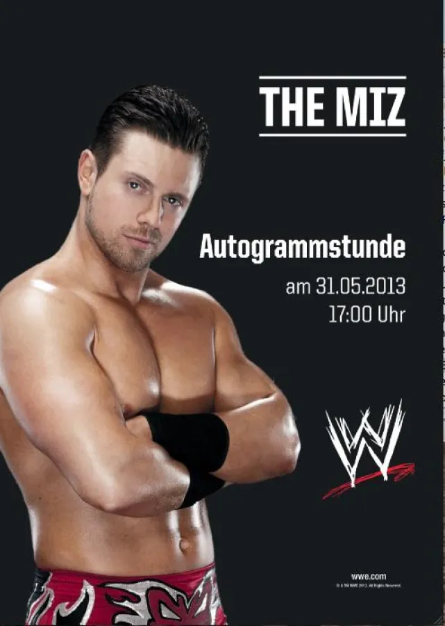 WWE-Superstar The Miz, copyright WWE2013
